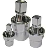 Vim (VIMUJ45) 45 Degree, U-Joint Socket Adapter Set, 1/4", 3/8", 1/2" Included [並行輸入品]