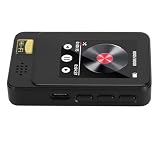 64GB HiFi MP3 プレーヤー、Bluetooth 5.0 ロスレスサウンド音楽プレーヤー、FM ラジオ、ボイスレコーダー、ポータブル HiFi デジタルオーディオ音楽プレーヤー、イヤホン付属 (メモリーカードなし)