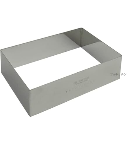 Amazon | 18-8アルゴン 長角セルクル 15cm×10cm H4cm 【店舗用品