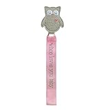 Grasslands Road Fabric Pacifier Clip Pink Owl by Grasslands Road [並行輸入品]