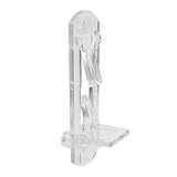 slide-co 243416シェルフサポートPeg、自動ロック式、1 / 4インチ、1 / 2インチシェルフ、クリア、( Pack of 6 )