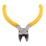 Perfk プライヤー　ニッパー　ミニ　高炭素鋼　スプリング付き　斜め　5インチ　切断工具　ワイヤー／電線／ケーブル用　　　　　