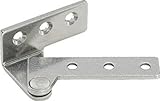 スガツネ工業 ランプ印 ステンレス鋼製 PLヒンジ PL65 かぶせ扉用 左(左下、右上用) PL-65L
