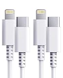 ProZero iphone 充電ケーブル タイプc ライトニング ケーブル USB-C to アイフォンケーブル MFi認証 20W対応 PD急速充電 1M 1.5M 2本セット 超高耐久 高速データ同期