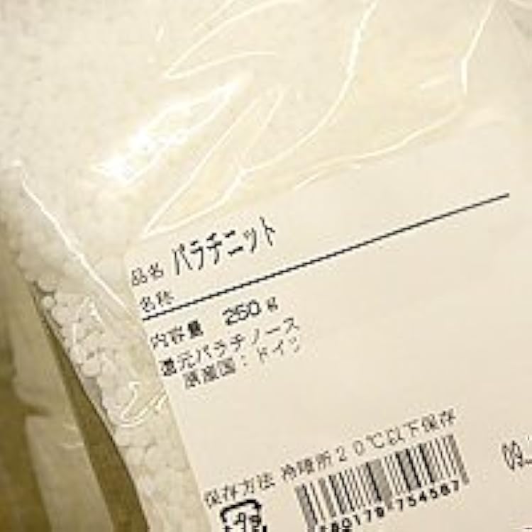 Amazon.co.jp: パラチニット顆粒（飴細工用のお砂糖） / 500g 富澤商店
