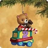 Baby's second Christmas 2002 Child's age collection qx8333 Hallmark keepsake Christmas ornament bear