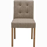 ダイニングチェア 椅子 布張りチェア ベージュ