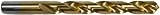 Morris 13522 High Speed Drill Bit, Steel, Titanium Coated, 9/64', 1-3/4' Flute Length, 2-7/8' Overal