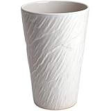 鉢 KANEYOSHI 植木鉢 陶器 【日本製/三河焼】 ログストーン ホワイト 15.5cm 5号 白釉