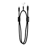 cheero Strap Cable Smart スマホ ショルダーストラップ ケーブル Type-C to Type-C タイプC USB-C 高耐久 Power Delivery 急速充電 データ転送 CHE-279-BK