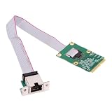 cablecc RJ45 2.5Gbps 2500Mbps - Mini PCI-E PCI Express 1000Mbps GBE ギガビットイーサネットネットワークLANケーブルアダプター デスクトップマザーボード用