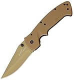 Columbia River Knife & Tool Crawford Kasperデザートタンコーティング折りたたみナイフ
