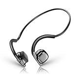 イヤホン 骨伝導イヤホン Bluetooth オープンイヤー型イヤホン 【3Dサウンド・防水仕様・ノイズキャンセリング】マイク内蔵 ハンズフ