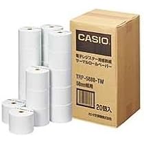 Amazon.co.jp: カシオ CASIO 電子レジスター用 ロールペーパー