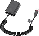 King Ma NP-FW50 ダミーバッテリーパック Type-Cアダプタフルデコードカプラー NP-FW50 互換バッテリー交換 Sony A6000/A7/A7R2/A6300/A6500/A5000/A5100カメラ対応