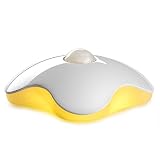 Souyos 人感 センサーライト USB充電式 LEDライト 簡単設置 自動点灯 自動消灯 壁面 光感知 屋内 光センサー  充電式懐中電灯 防災グッズ 停電対策に テープ貼り付け型 電球色