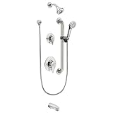 Moen T9343GBM25 Commercial Posi Temp Transfer All Metal Trim Kit 2.5 GPM (Valve Not Included), Chrom