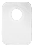Babywearuk British Made Pop Over Bib White by BabywearUK