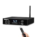 AIYIMA D03 Bluetooth5.0 パワーアンプ 150W * 2 HIFI2.1デジタルアンプ ACC、SBC、aptX、aptX-LL、APTX-HDをサポート ホームオーディオシステム用