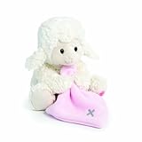 Nat and Jules Jesus Loves Me Musical Plush Lamb with Blanket, Pink by Nat and Jules [並行輸入品]