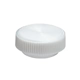 国産 POM (ジュラコン) Dキャップ 丸ノブ 白色 M6用xd13xD19xH7.5 10ヶ入 DCR-06W