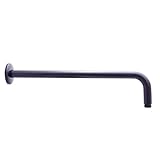 Dyconn Faucet WSA0416-ORB Right Angled Shower Arm with Flange, 16, Oil Rubbed Bronze by Dyconn Fauce