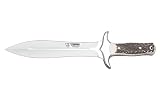 Cudeman 104 C フィニッシャー ナイフ狩猟鹿と 24 cm 刃角ハンドル。