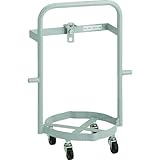 トラスコ中山(株) TRUSCO 一斗缶 ペール缶用スタンド 缶とりー専用ホルダー 車輪付き KANG-HC