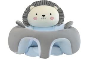 NexPon ベビーチェア ベビーソファー お座り練習チェア 赤ちゃんソファ 赤ちゃん椅子 転倒防止 滑り止め 低反発 ぬいぐるみ ふわふわ 洗える 椅子 クッション 安定感 安全