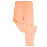 ベビーキッズストレッチパンツ+edgeパステル　90cmパステルオレンジ