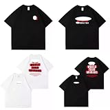 [OUDZDEBEN] ヴィ ジョングク シコガ V Jung Kook 2026 ライプコンサート 応援服 Tシャツ 半袖 丸首 T-shirt おしゃれ 夏服 肌着 インナー 綿 記念 潮流 通勤 日韓風 Kpop応援グッズ (D,M)