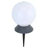 GreenLighting Solar LED Floating Pool & Path Light w/ Base (White, 5.5") [並行輸入品]