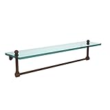 Allied Brass 22" Single Shelf w/Towel Bar Antique Bronze [並行輸入品]