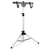 Telescopic自転車/バイクラック自転車スタンド、自立スタンドストレージラック、調節可能高さ: 27.3 – 51.5インチ