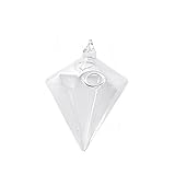 SunniMix 透明　花瓶　花　プランター　装飾　コンテナ　　ガラス製　水耕栽培容器　吊り掛け　　