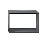 muuto（ムート）/ STACKED（スタックド） オープン Lサイズ/ シェルフ (ダークグレー)