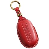 【smasol】クラウン専用キー クラウン スポーツ クラウン クロスオーバー キーカバー キーケース RS Z G X H30系 H35系 H37系 (3D高級 クラウン, 赤)