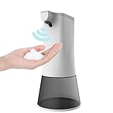 Amdo 自動泡ソープディスペンサーUSB充電式ノータッチ 自動 センサー 泡 ハンドソープ ディスペンサー 350ml大容量壁掛け/平置き