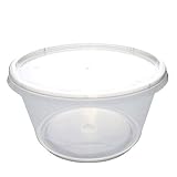 テイクアウト容器 汁漏れに強い PP容器 使い捨てどんぶり 750ml 50個入り 惣菜 カレー ラーメン つけ麺 丼 プラカップ 嵌合蓋付きセット