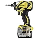 日立工機 コードレスインパクトドライバ 防じん・耐水タイプ 14.4V WH14DBAL2(2LSCK)(Y)
