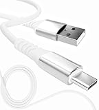 13カラー 4長さ PD急速 15W 60W 100W 100％シリコン 超高耐久 USB-A Type-C to Type-C【inklink Japan公式】充電ケーブル iPhone 充電コード USB-C 機器対応 急速充電 PC/パソコン/ノートパソコン/iPhone/iPad/Android (USB-A to Type-C 3A15W, ホワイト, 1.5m)