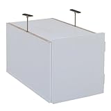 JKプラン ロッカーシリーズ スリム収納用上置 ロータイプ ホワイト fr-039-wh