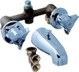 Central Brass 633-T Two Handle Tub and Shower Faucet [並行輸入品]