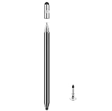 Samsung Galaxy Tab A7/A8/A8Plus/A9/A9Plusタブレット用スタイラスペン iPad/AMZ FireタブレットAndroidオールタッチデバイス対応 ユニバーサル高感度Sペン(3IN1ブラック)