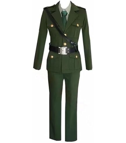 Amazon.co.jp: cos850ヘタリア 4巻 日本 2P 軍服コスプレ衣装(オーダー
