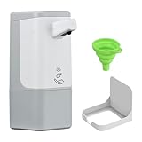 サニタイザーオートディスペンサー タッチレススマートソープディスペンサー 電動液体バスルームポンプ 20オンスジェルウォッシャーディスペンサ