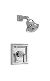 American Standard Town Squareシャワーのみトリムキットを3-function Flowiseヘッド 9-Inch 8-7/8-Inch by 7-1/4-Inch T555