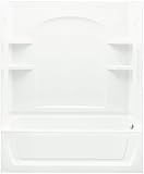 Sterling Plumbing 71220127-0 Ensemble Bath and Shower Kit, 60-Inch x 32-Inch x 74-Inch, Right-Hand, 