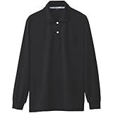 SOWA(ソーワ) 長袖制電ポロシャツ ブラック Lサイズ 50540