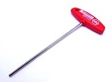 ドイツ製T型六角レンチ4ｍｍ　DAIKITOOL　334-4-150　赤　・
